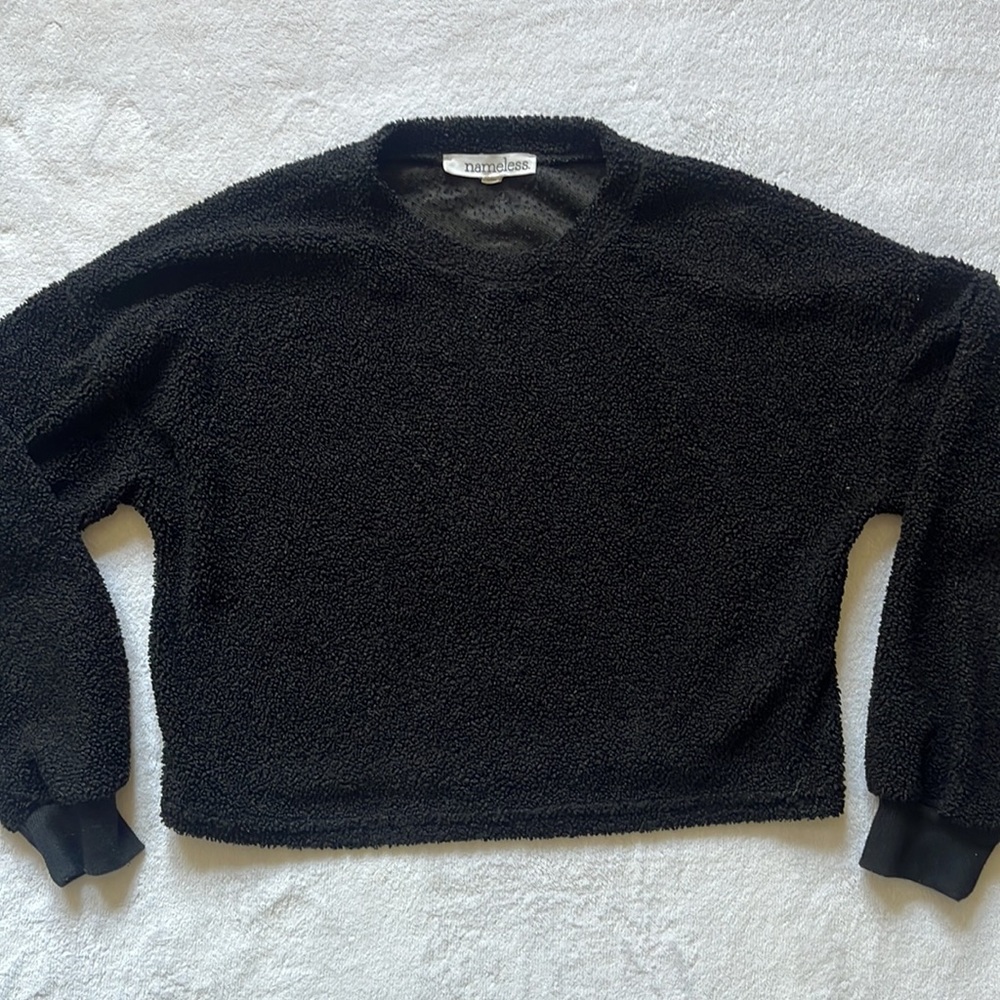 Cozy Cropped Sweater - Size Small